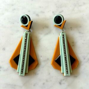 Gissa Bicalho handmade acrylic earrings